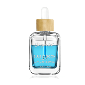 TEQUEIA Blue Copper Peptide GHK-Cu Soothing Serum - Dual-Phase Barrier Repair Essence For Skin Longevity - 1.01 Fl Oz