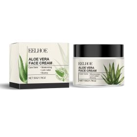 EELHOE Aloe Vera Skin Care Cream, Brightening Facial Skin Gentle Ingredients Soft And Moisturizing Cream
