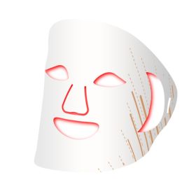 Silicone Mask Beauty Instrument Led Beauty Mask Photon Skin Rejuvenation - White