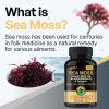 Black Seed Oil Bladder Wrack Turmeric 16-in-1 Supplements Joint Support Sea Moss Capsule - 60Capsules