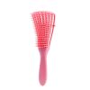 Detangling Hairbrush Massage Wet Hair Comb Detangler Hairbrush Wavy/Curly Wet/Dry/Oil/Thick Hair-Pink