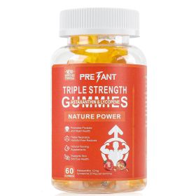 Antioxidant Supplement for Prostate & Heart Health, Skin & Eye Support Lycopene + Astaxanthin Gummies, For Men Natural Tanning Supplement