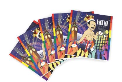 Fred TEA Mercury: Organic Bohemian Raspberry Tea (Herbal / Caffeine Free - 20pk (Eco Choice - No Cube)