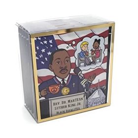 Rev. Dr. MarTEAn Luther King Jr.: Black EqualiTEA" Organic Tea (Caffeinated) 10pk (Mini)