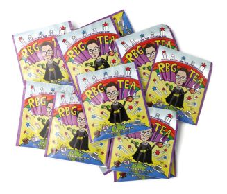 Ruth Bader Ginseng: Organic Lemon Ginseng Green Tea (Caffeinated) 100pk (Bulk)