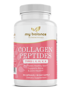 Collagen Peptides Types I, II, III, V, X - Default Title