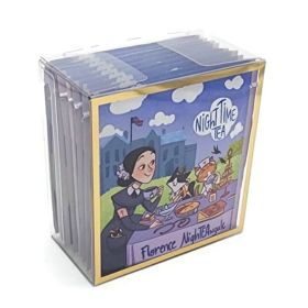 Florence NightTEAngle: Organic Night Time Chamomile Lavender Tea (Herbal / Caffeine Free)- 10pk (Mini)
