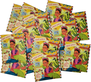 FriTÉ Kahlo: Organic Watermelon Rose Hibiscus Tea (Herbal / Caffeine Free) 100pk (Bulk)