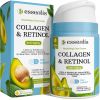 Face Moisturizer Collagen Cream Anti Aging Face Cream with Retinol Hyaluronic Acid Vitamin B for Women & Men 1.7 Fl Oz - Essenlis
