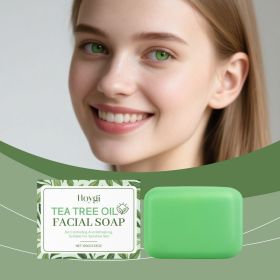 Tea Tree Oil Cleansing Soap - white