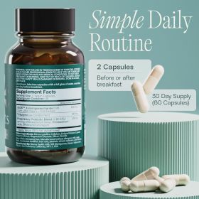 BIOMA Probiotics - Digestive Health Probiotic - Gut Support for Men & Women - Vegan - capsule