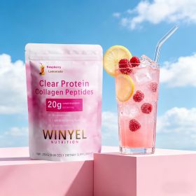 WINYEL Nutrition Clear Protein Collagen Peptides, Raspberry Lemonade, 20g Protein - 1 PCS