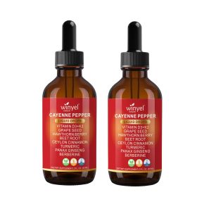 WINYEL Cayenne Pepper Drops Herbal Supplement, 60ML - 2 PCS