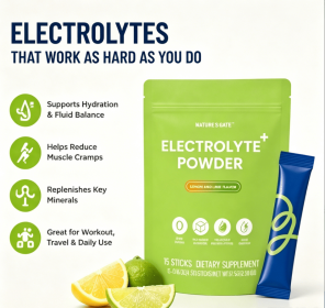 Zero Sugar Electrolyte Powder Sticks - Replenish electrolytes