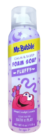 Mr. Bubble Calm & Sleep Foam Soap, Calming Lavender, Eucalyptus, and Chamomile Scent, 4 oz