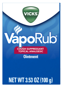 Vicks Vapo Rub Topical Chest Rub and Analgesic Ointment, Cough Medicine for Cough Relief, 3.53 Oz -