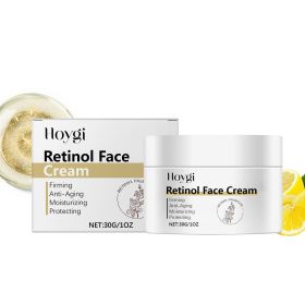 Hoygi Retinol Moisturizing Cream - Brightens skin, reduces fine lines, and contains collagen essence with vitamin C and A. - 1box