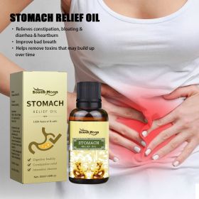 South Moon Stomach Oil for Clearing Stagnant Stools, Relieving Stomach Discomfort, Massage Care, and Tightening Body Oil - 1box