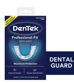 DenTek Professional-Fit Dental Guard for Nighttime Teeth Grinding - DenTek Professional-Fit Dental