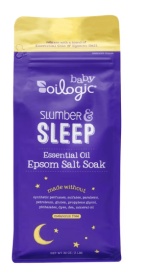 Oilogic Slumber & Sleep Essential Oil Epsom Salt for Baby, 2lb - Oilogic Slumber & Sleep Essential Oil