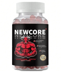 NewCore Men's Gummies, Men's Health Support (60-count)- Muscle-building gummies