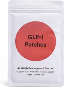 GLP-1 Weight Management Patches, 30 Count, Supports GLP-1 Production