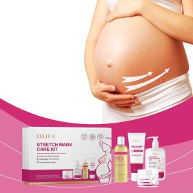 Stretch Mark Care Kit 4PCS, Pregnancy Skin Care Set for Maternity Postpar