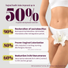 SEASON34 3-in-1 Menopause Probiotic for Women 40+ | Vaginal Care + Skin, Gut & Bloat Support | Prebiotic Fiber & Postbiotics