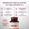 Multi-Symptom Menopause & Perimenopause Herbal Relief for Women | Hot Flashes, Night Sweats, Mood & Libido Support |60 Ct