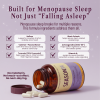 SEASON34 Menopause & Perimenopause Sleep Support for Women 40+ | Night Sweats & Hot Flash |Non-Hormonal, 60 Ct