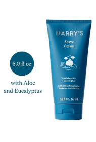 Harry's Men's Shaving Cream with Aloe and Eucalyptus, 6 fl oz - Harry's Men's Shaving Cream