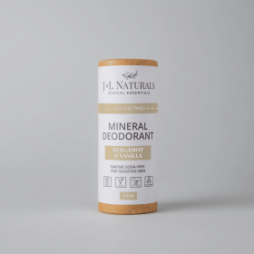 Mineral Deodorant - Bergamot & Vanilla