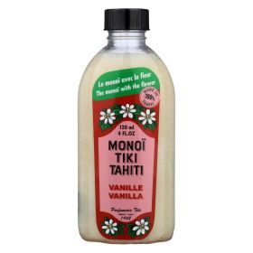 Monoi Tiare Tahiti Coconut Oil Vanilla - 4 Fl Oz - Default