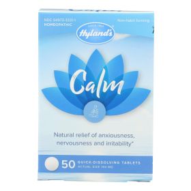 Hylands Homeopathic - Calm Tablets - 1 Each - 50 Tab - Default