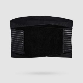 FitVille Prop-up Back Support Brace - Black - L