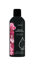 Natural Dead Sea Magnesium Oil with a Whiff of Rose & Sandalwood – 4oz for Relaxation, Muscle Relief & Replenishes Magnesium Levels