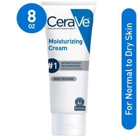 CeraVe Moisturizing Cream for Face and Body, Moisturizer for Normal to Dry SKin, 8 oz. - CeraVe
