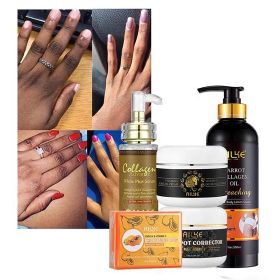 AILKE Collagen Lightening Kit, Cleansing, Moisturizer, Hydration, Antioxidant, Brightening Body Lotion