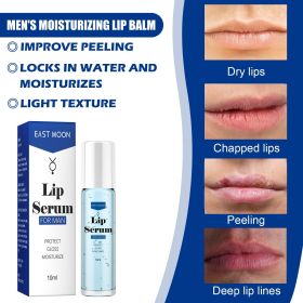 EAST MOON Lip Essence Roller Ball Liquid Nourishes And Lightens Lip Lines, Plumps And Moisturizes Lips - 1pcs