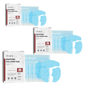 OUHOE Collagen Mask Fades Wrinkles, Dark Circles, Tightens Skin, Plumps, Moisturizes, Rejuvenates - 3pcs