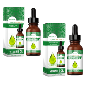 EELHOE Vitamin E Oil Repair Perm Damage Dry Frizz Moisturizing Skin Care Multi-Active Essential Oil - 2pcs