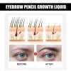 EELHOE Eyebrow Liquid - Black, Dense Natural Essential Oil Liquid For Thick Eyebrow Repair