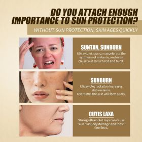 OUHOE Rice Probiotic Protection Cream Refreshing UV Moisturizing Face Cream - 1pcs