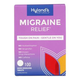 Hyland's - Homeopathic Migraine Relief - Case Of 3-100 Tablets - Default