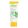 Alba Botanica - Sunscreen Lotion Mineral Formula Face And Body Spf 30 - 1 Each-3 Fluid Ounces - Default