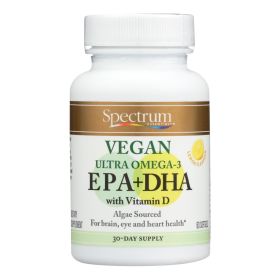 Spectrum Essentials Vegan Ultra Omega - 3 Epa And Dha Capsules