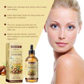 Eelhoe Jojoba Face Essential Oil, Facial Moisturizing, Brightening And Firming Care Jojoba Essential Oil - 1pc