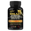 Shilajit Capsules Ashwagandha Extra Strength Dietary Supplement 60 Capsules - Default
