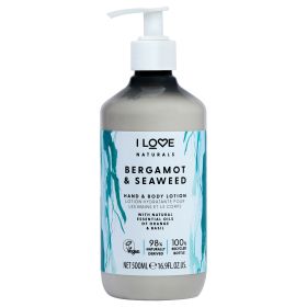 Naturals Hand and Body Lotion - Bergamot and Seaweed - Women - 16.9
