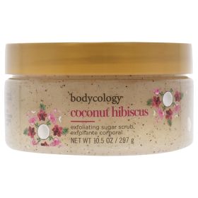 Coconut Hibiscus Exfoliating Sugar Scrub by Bodycology for Women - 10.5 oz
